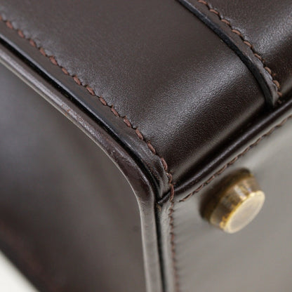 エルメス ドラッグ27 ボックスカーフ ハンドバッグ