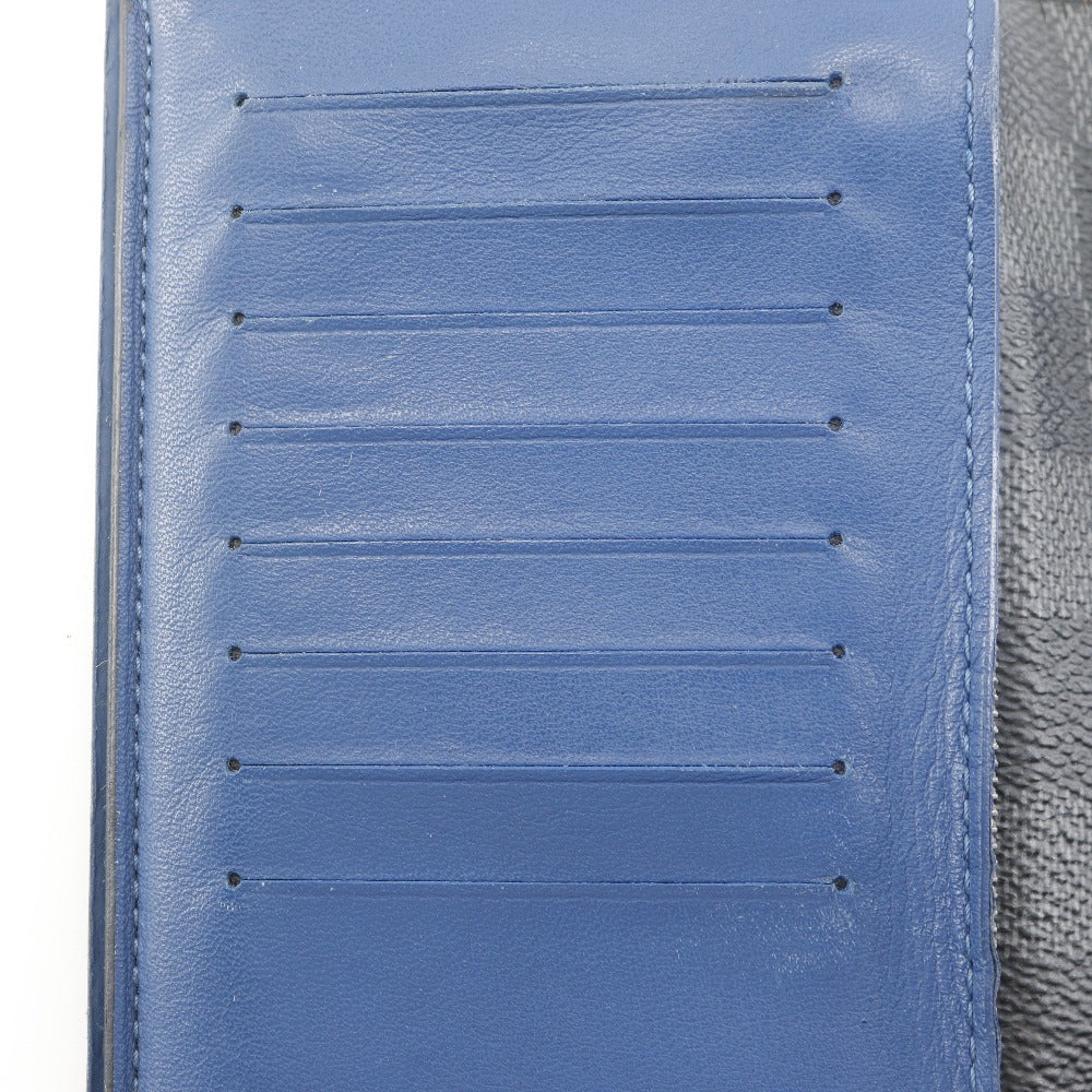 ルイヴィトン ポルトフォイユ・ブラザ ダミエ・グラフィット 長財布