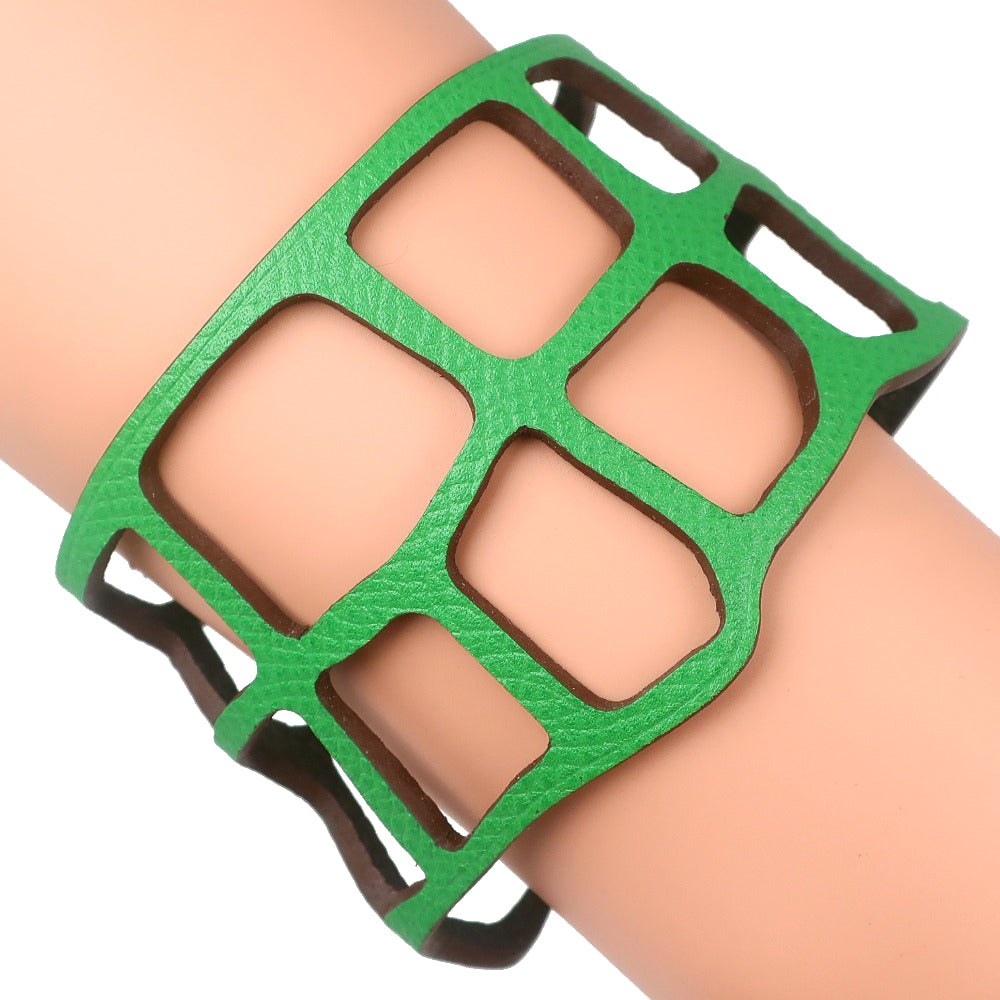 エルメス トゴ バングル ブレスレット グリーン