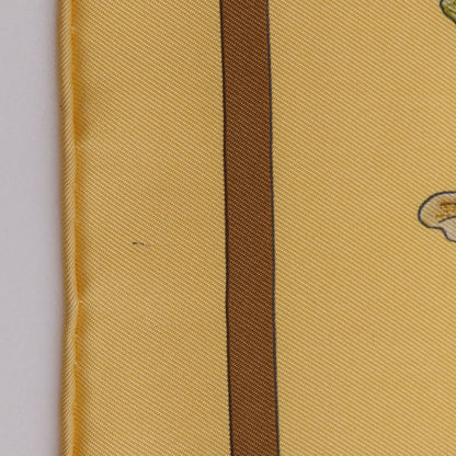 エルメス カレ90 CASSE NOISETTE シルクスカーフ