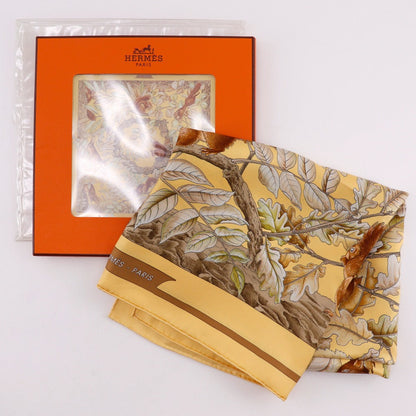 エルメス カレ90 CASSE NOISETTE シルクスカーフ