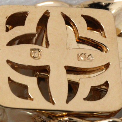 Tasaki K14 イエロー ゴールド パール ネックレス
