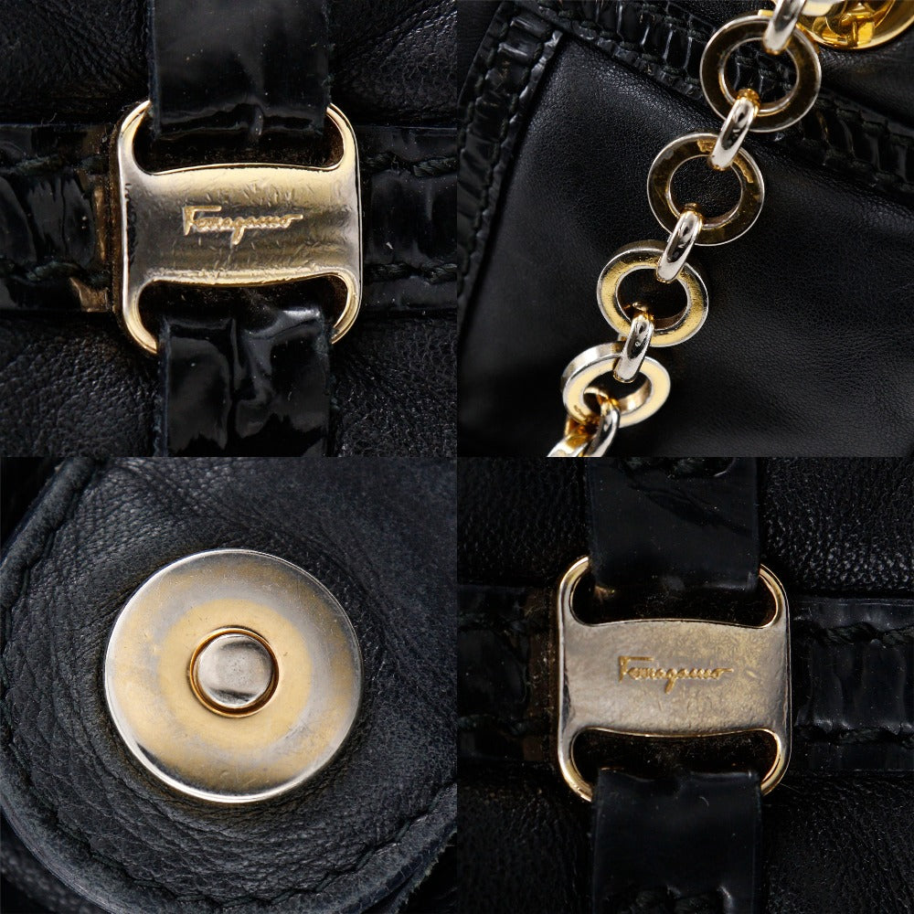 サルヴァトーレ フェラガモ ヴァラ 2WAY トートバッグ