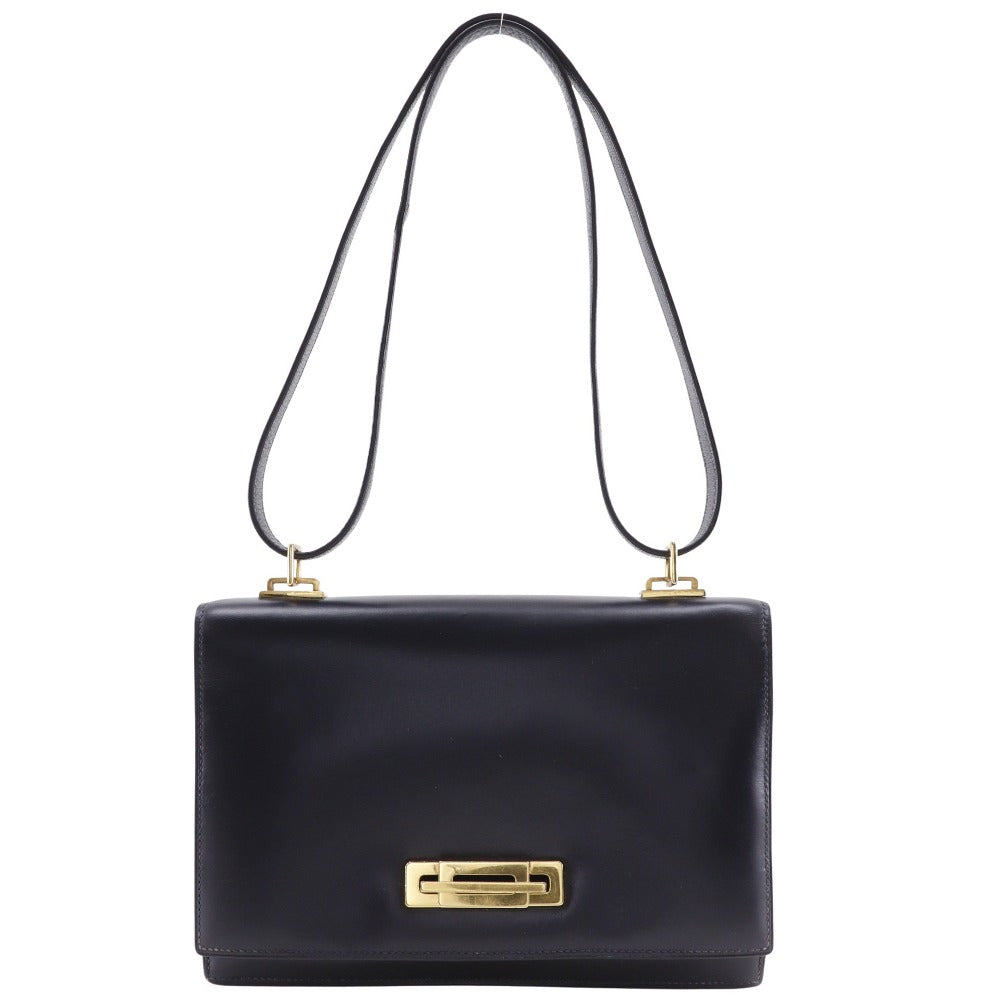 エルメス ボックス カーフ レザー 2WAY ショルダー バッグ