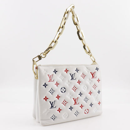 ルイヴィトン クッサン PM モノグラム ラムスキン 2WAY バッグ