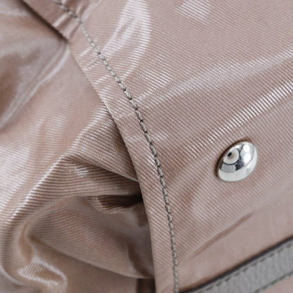 トッズ PVC トート バッグ 2WAY ショルダー ブラウン