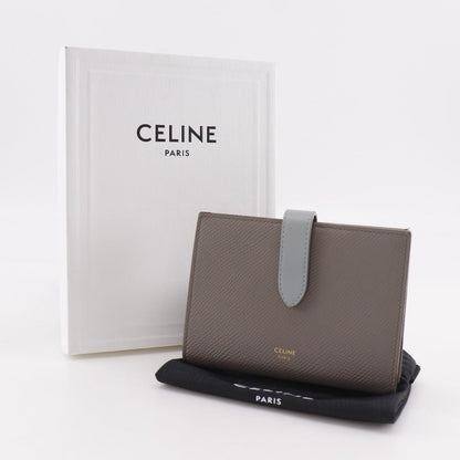 セリーヌ ミディアムストラップウォレット レザー 財布