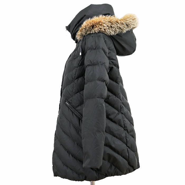 バルマン フォックスファーフードダウンジャケット