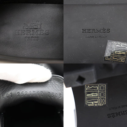 エルメスHモカシン レザーローファー