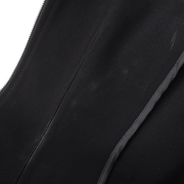 エルメス ストレッチノーカラージャケット