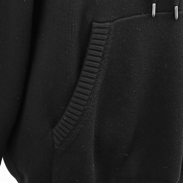 バーバリーロンドン BURLTON Hoodie ウールニットパーカー