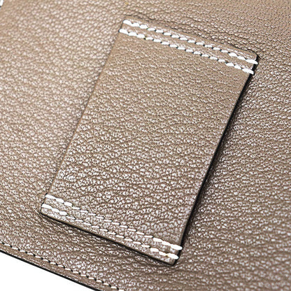 エルメス ルリスリム ヴォーエヴァーカラー 二つ折り財布