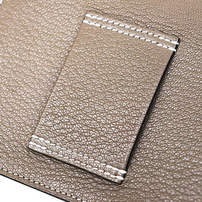 エルメス ルリスリム ヴォーエヴァーカラー 二つ折り財布