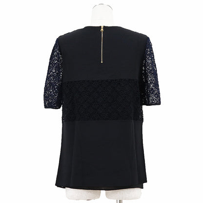 ルイヴィトン モノグラム レース シルクTシャツ