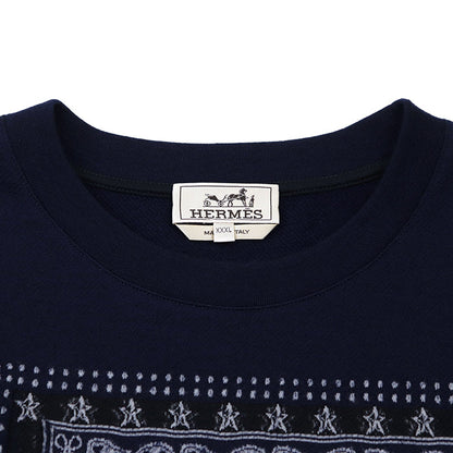 エルメス CHEVAL PUNK BANDANA ウールスウェットXXXL