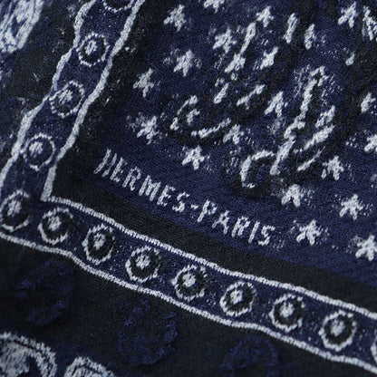 エルメス CHEVAL PUNK BANDANA ウールスウェットXXXL