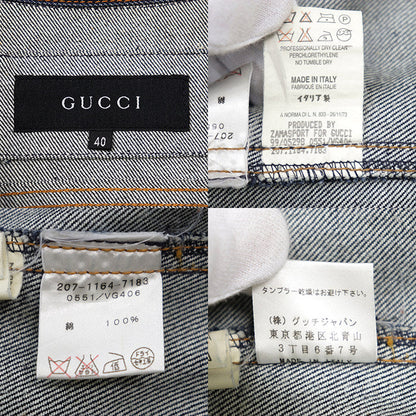 グッチ コットンデニムジャケット