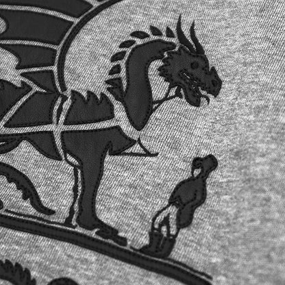 エルメス エクスリブリスドラゴン コットン ラムスキン スウェット