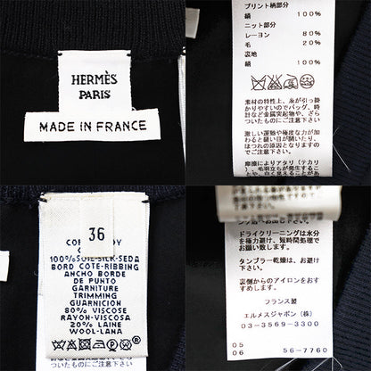 エルメス シルク混紡ワンピース
