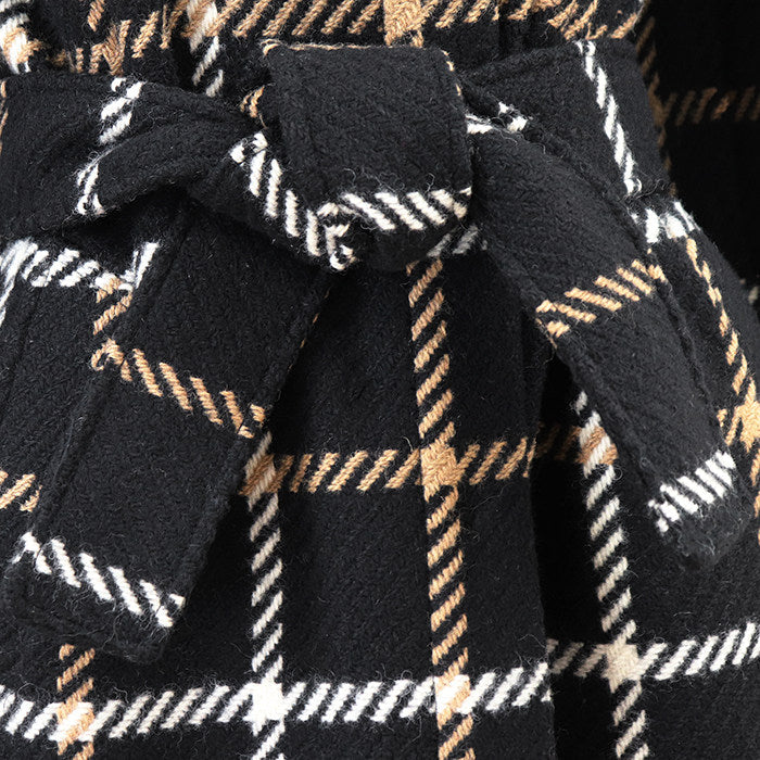 ドルチェ＆ガッバーナ ウールツイードフォックスファーコート