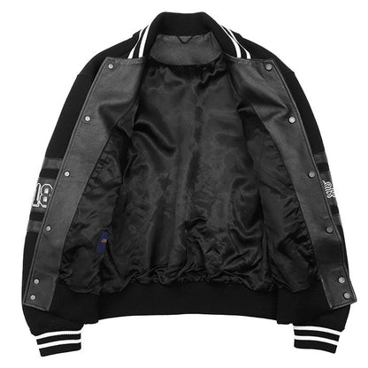 ルイヴィトン バーシティジャケット ラムレザージャケット