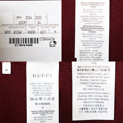グッチ ウールカシミヤニットトップス
