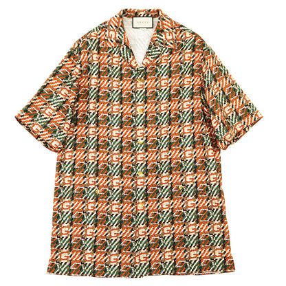 グッチ コットン半袖シャツ