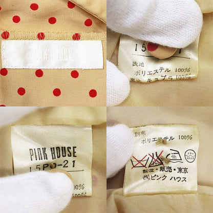 ピンクハウス ドットサテンワンピース