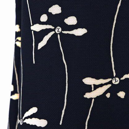 シャネルブティック レーヨンアセテートワンピース