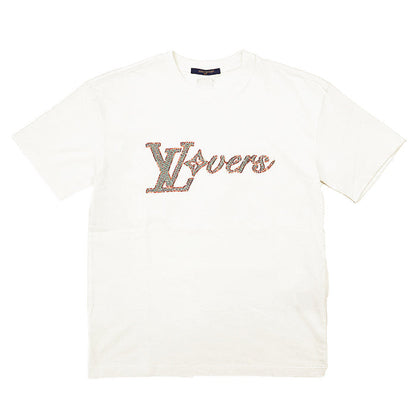 ルイヴィトン LV Lovers コットン半袖Tシャツ
