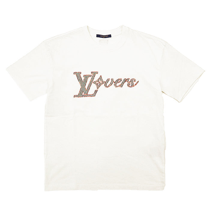 ルイヴィトン LV Lovers コットン半袖Tシャツ