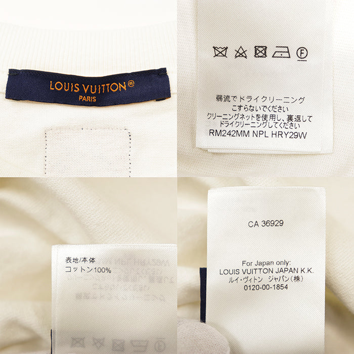ルイヴィトン LV Lovers コットン半袖Tシャツ