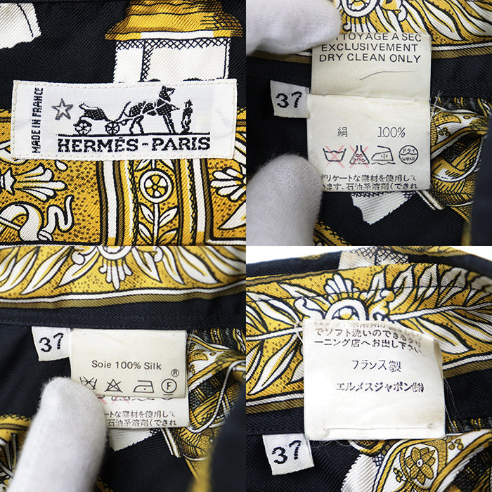 エルメス シルクトップス