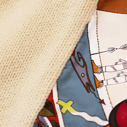 エルメス ツイルレーヌ ウール シルク タートルネックニット