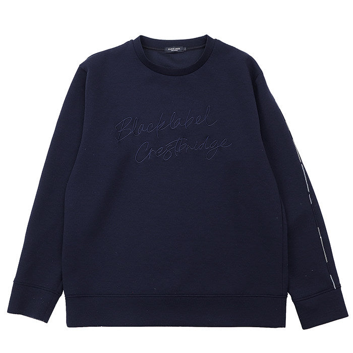 ブラックレーベルクレストブリッジ 刺繍スウェット