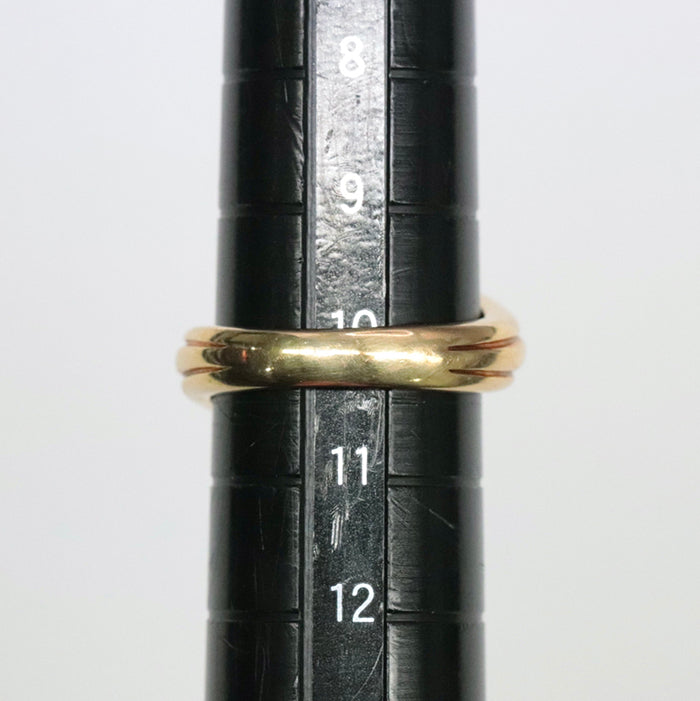 ブルガリ パッソドッピオ Au750 パール ダイヤモンド リング 10号