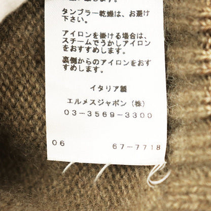 エルメス カシミヤ モヘア シルク タートルネックセーター