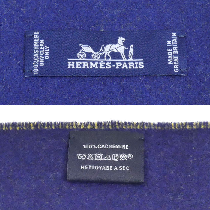 エルメス カシミヤマフラー