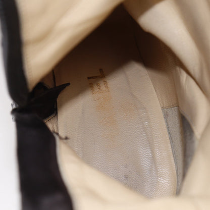 シャネル レザーブーツ