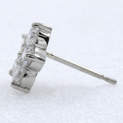 プラチナ ダイヤモンド ピアス