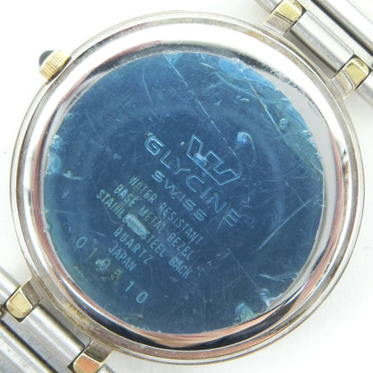 GLYCINE ステンレス スチール ウォッチ
