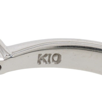 K10ホワイトゴールドダイヤモンドリング