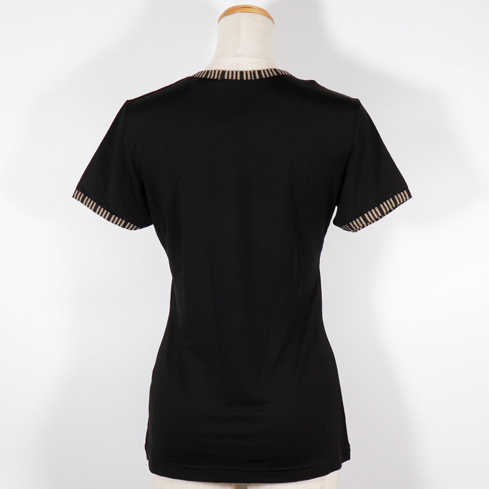 フェンディ ロゴ レーヨン Tシャツ