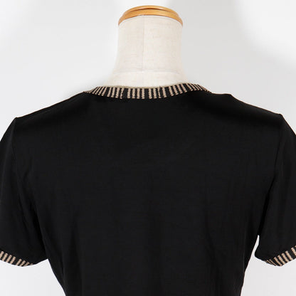 フェンディ ロゴ レーヨン Tシャツ