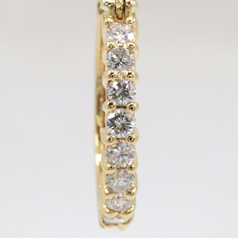 K18イエローゴールド ダイヤモンド ピアス
