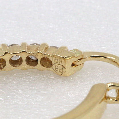 K18イエローゴールド ダイヤモンド ピアス