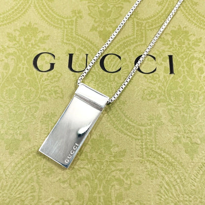 グッチ シルバー プレート ネックレス