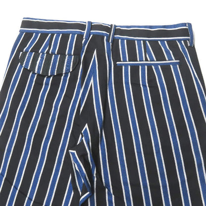 クオン TRIMMED TROUSERS コットンパンツ