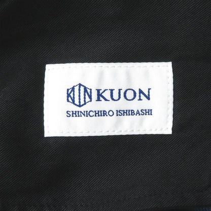 クオン TRIMMED TROUSERS コットン パンツ