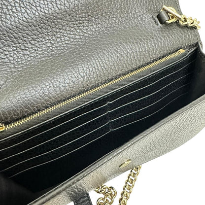 グッチ インターロッキングG レザー 長財布
